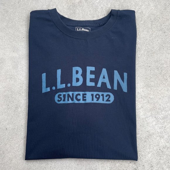L.L. Bean Navy Blue T-Shirt - size L - Picture 6 of 6